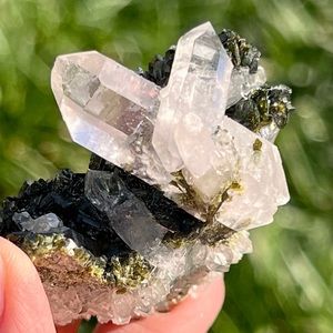 Epidote and Quartz from Sichuan Province China